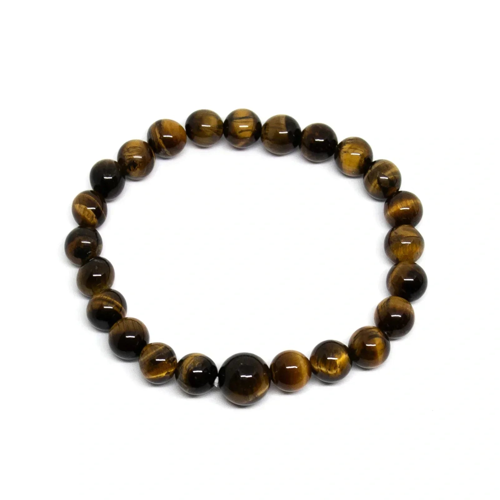 Tiger's Eye Beaded Bracelet - Wrist Mala - 4mm - Small Kids' Wrists