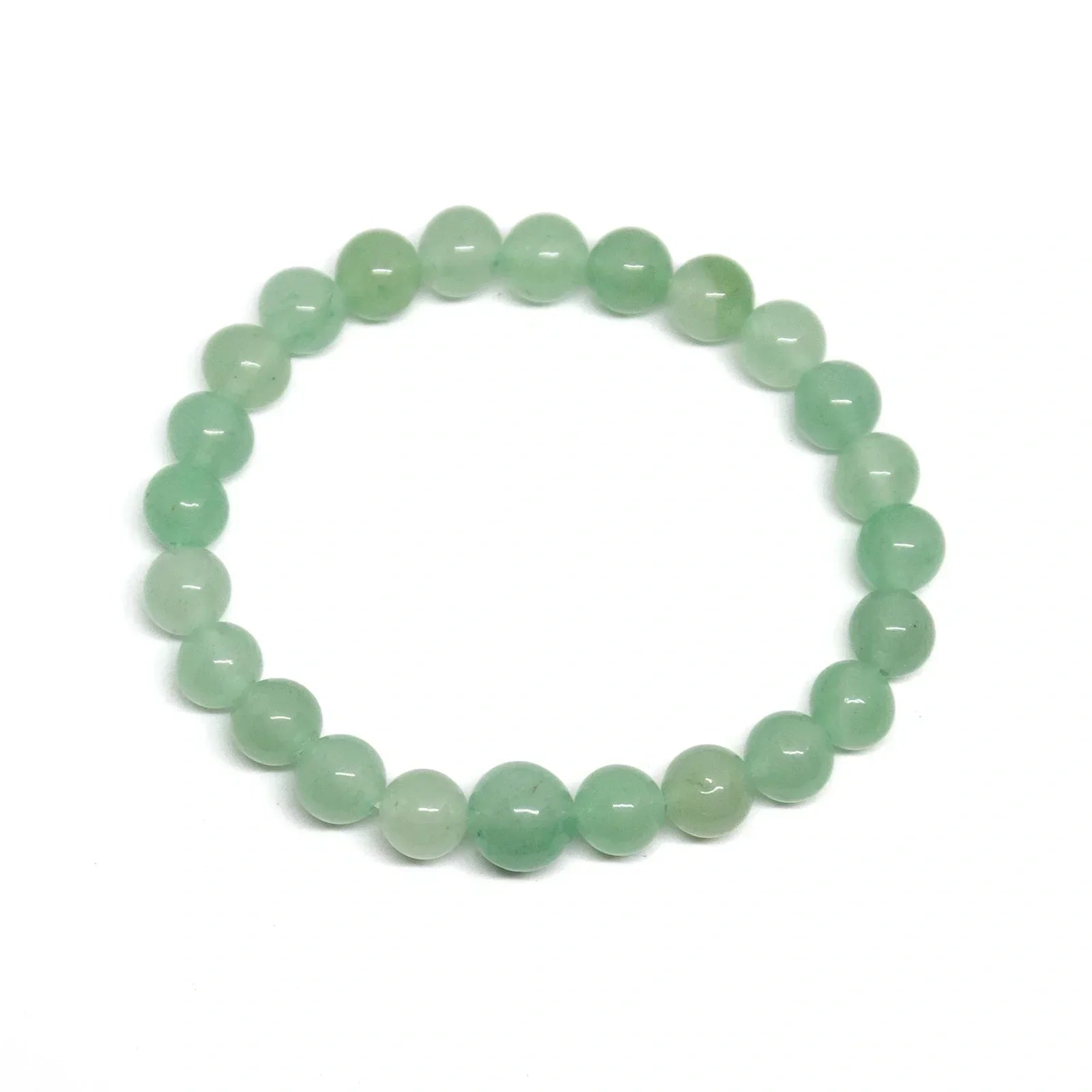 Green Aventurine Beaded Bracelet - Wrist Mala - 4mm - Small Kids' Wrists