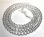 Clear Quartz Crystal 108 Bead Mala - 8mm
